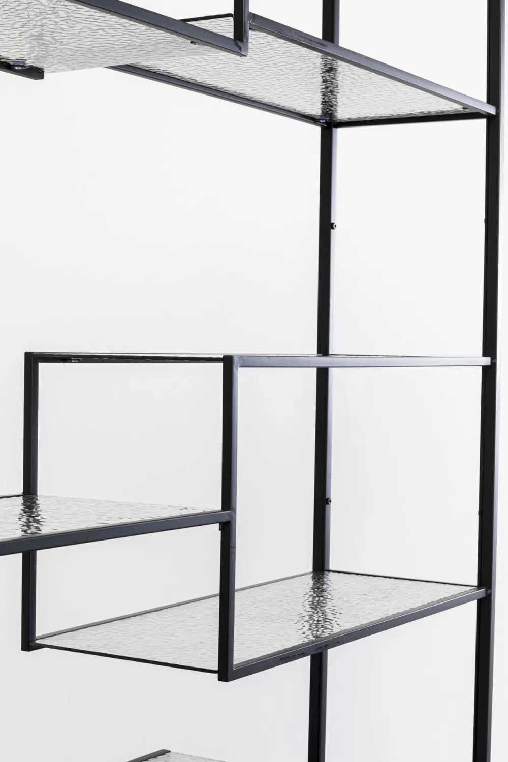 KARE Design Hyllyt*Loft Black Bubble Hylly, Kirjahylly Musta 115x195cm