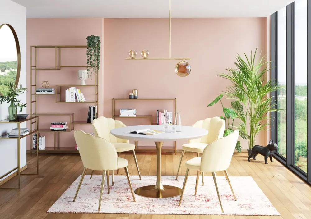 KARE Design Hyllyt*Loft Hylly, Kulta 115x100cm