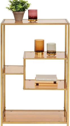 KARE Design Olohuone|Hyllyt*Loft Hylly, Kulta 100x60cm