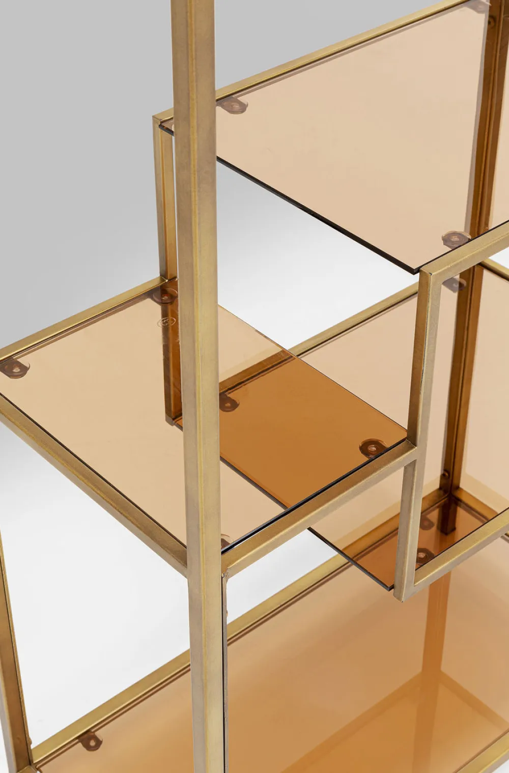 KARE Design Olohuone|Hyllyt*Loft Hylly, Kulta 100x60cm