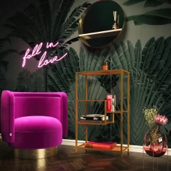 KARE Design Olohuone|Hyllyt*Loft Hylly, Kulta 100x60cm