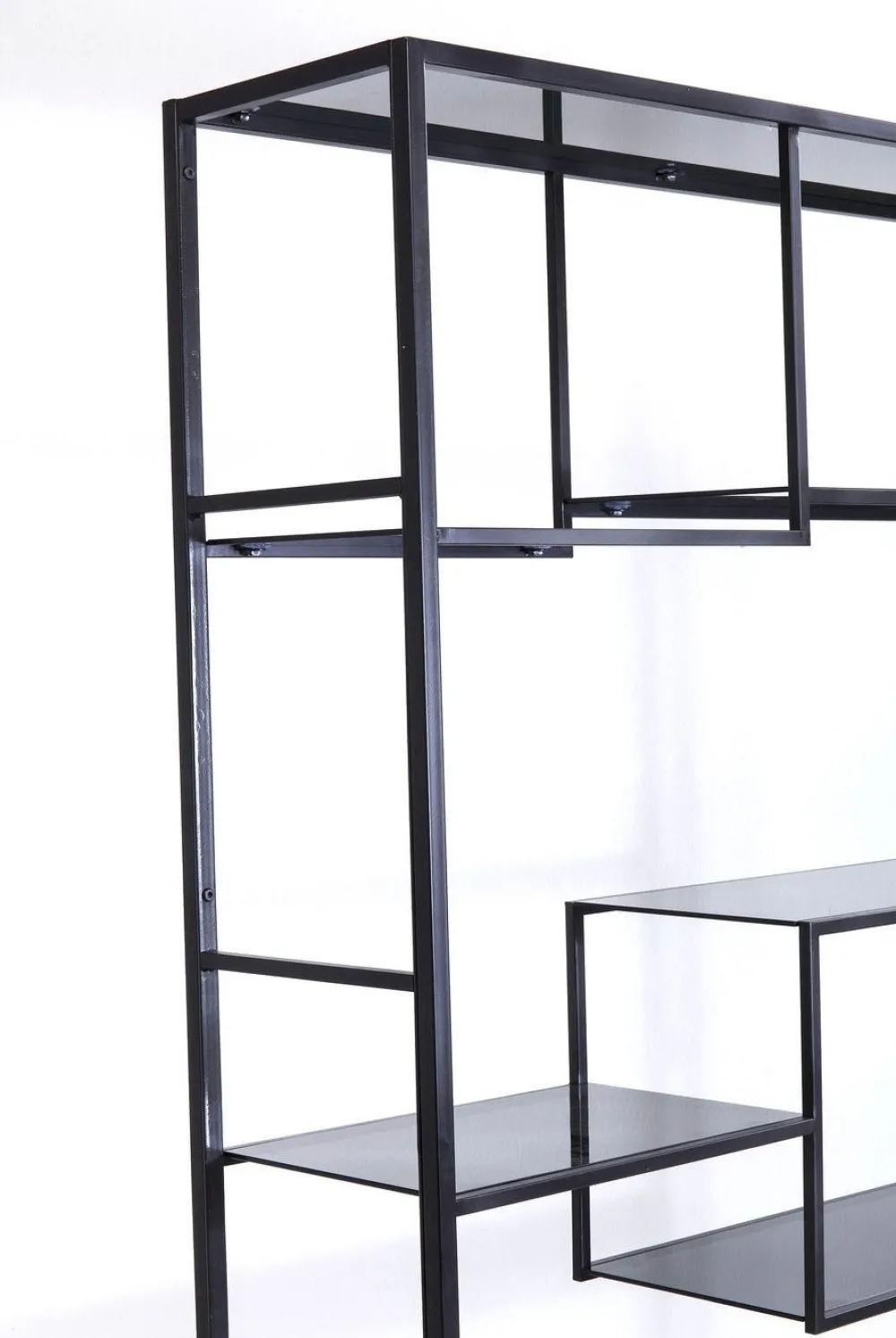 KARE Design Olohuone|Hyllyt*Loft Hylly, Musta 115x195cm