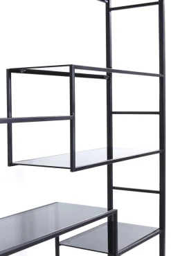 KARE Design Olohuone|Hyllyt*Loft Hylly, Musta 115x195cm