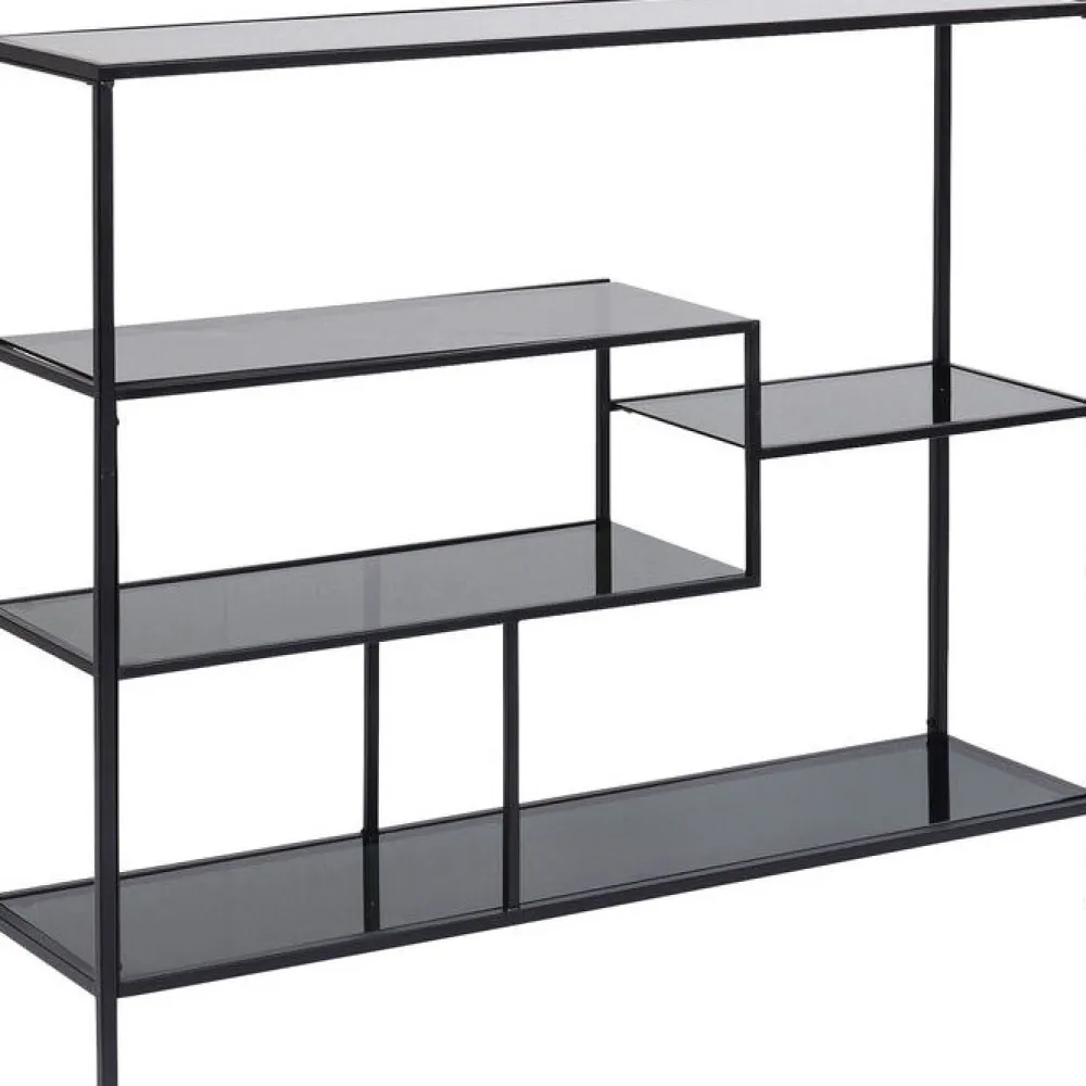 KARE Design Olohuone|Hyllyt*Loft Hylly, Musta 115x100cm