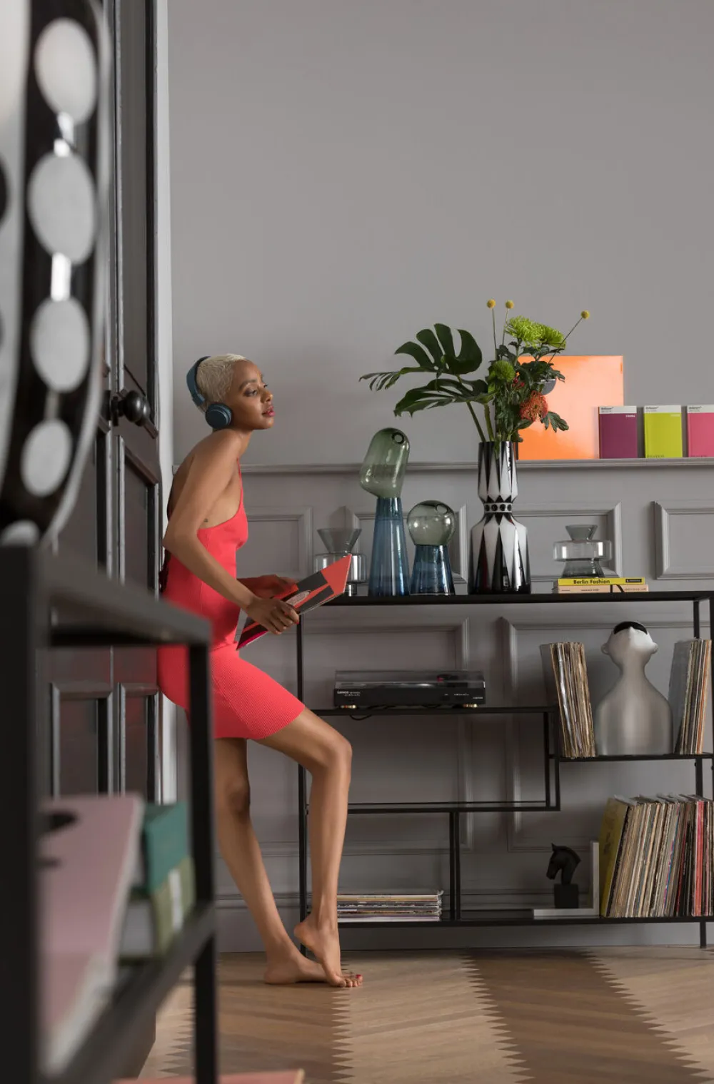 KARE Design Olohuone|Hyllyt*Loft Hylly, Musta 115x100cm