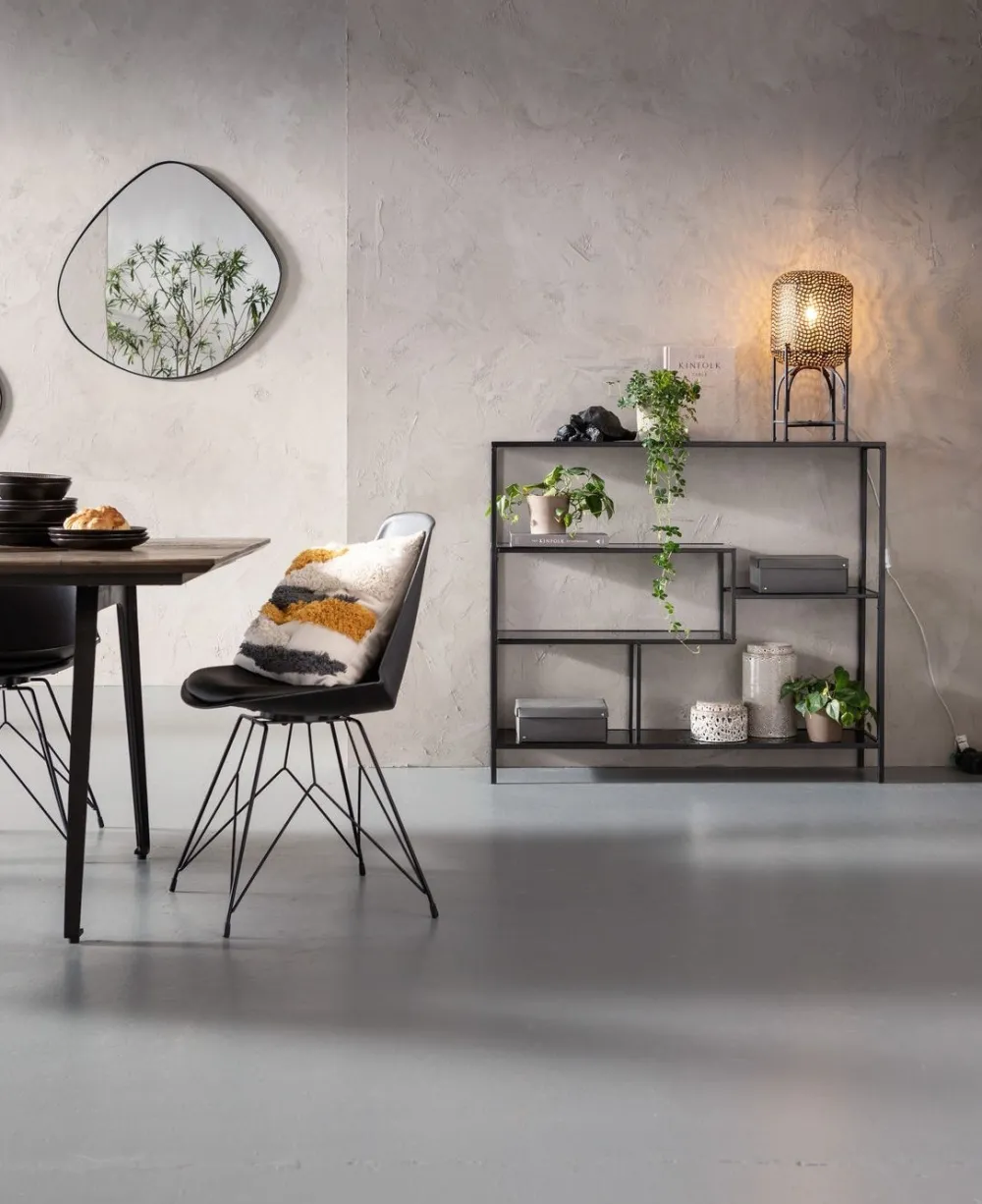 KARE Design Olohuone|Hyllyt*Loft Hylly, Musta 115x100cm