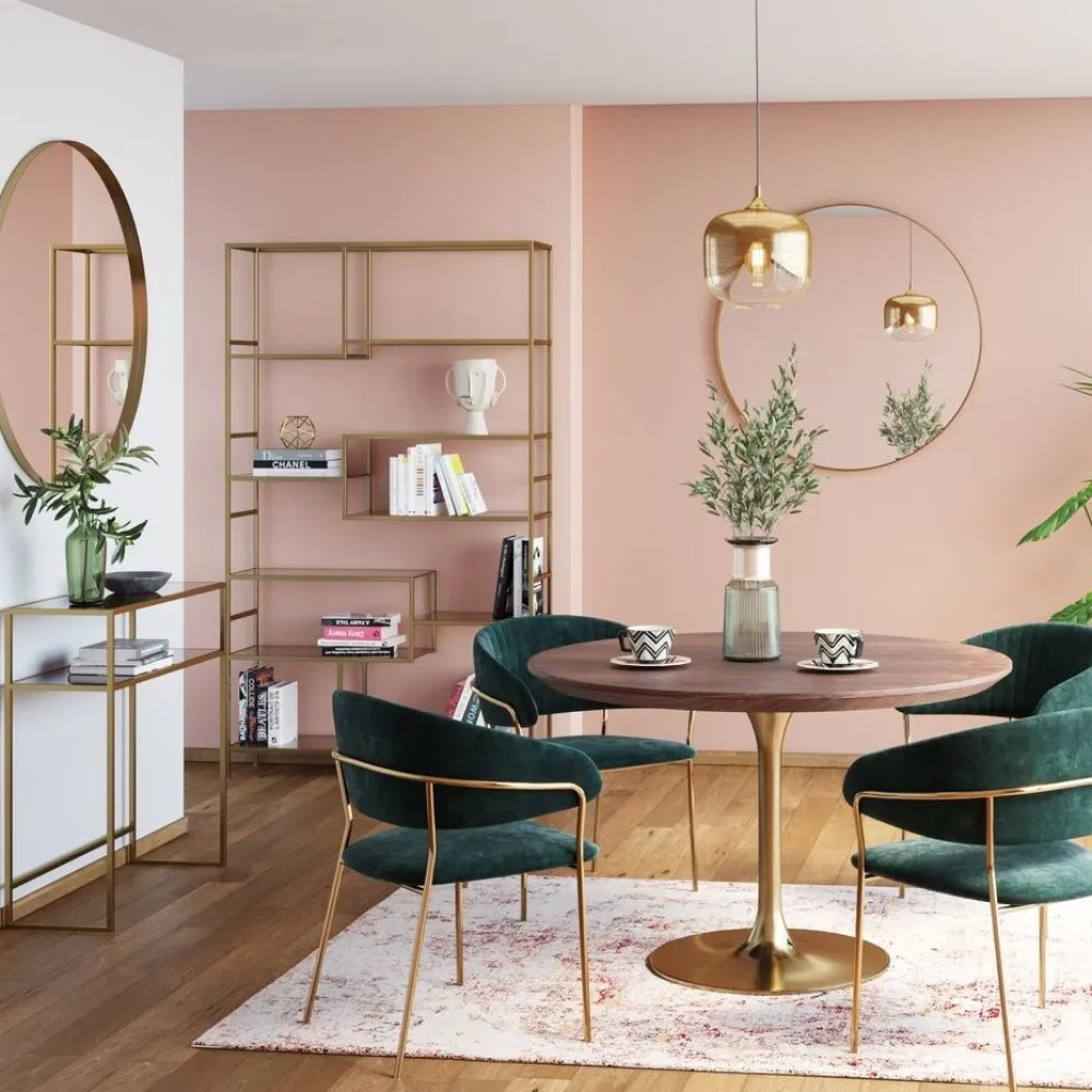 KARE Design Konsolipöydät Ja Sivupöydät*Loft Konsoli, Kulta 85x80cm