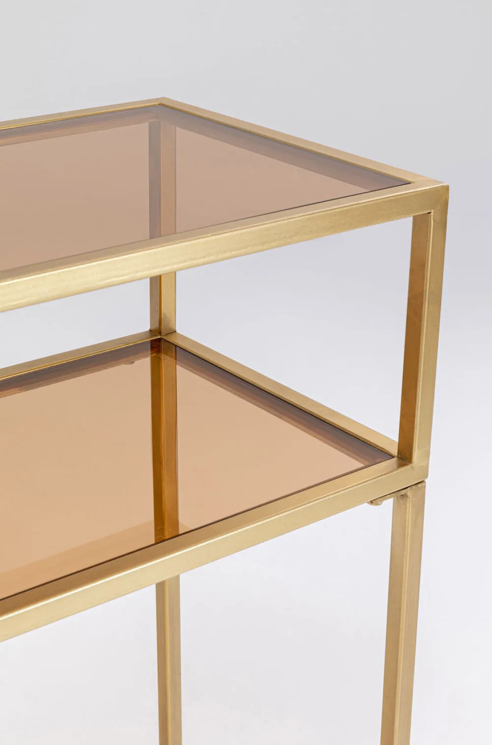 KARE Design Konsolipöydät Ja Sivupöydät*Loft Konsoli, Kulta 85x80cm