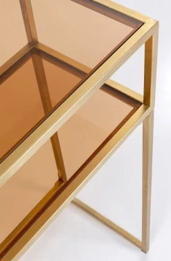 KARE Design Konsolipöydät Ja Sivupöydät*Loft Konsoli, Kulta 85x80cm