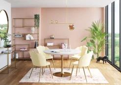 KARE Design Konsolipöydät Ja Sivupöydät*Loft Konsoli, Kulta 85x80cm