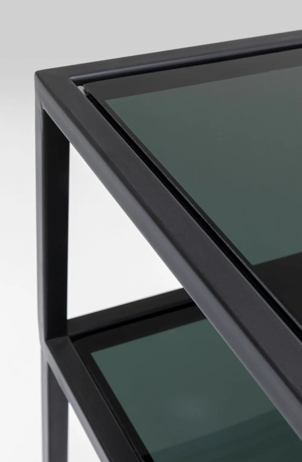 KARE Design Konsolipöydät Ja Sivupöydät*Loft Konsolipöytä, Musta 80x85cm