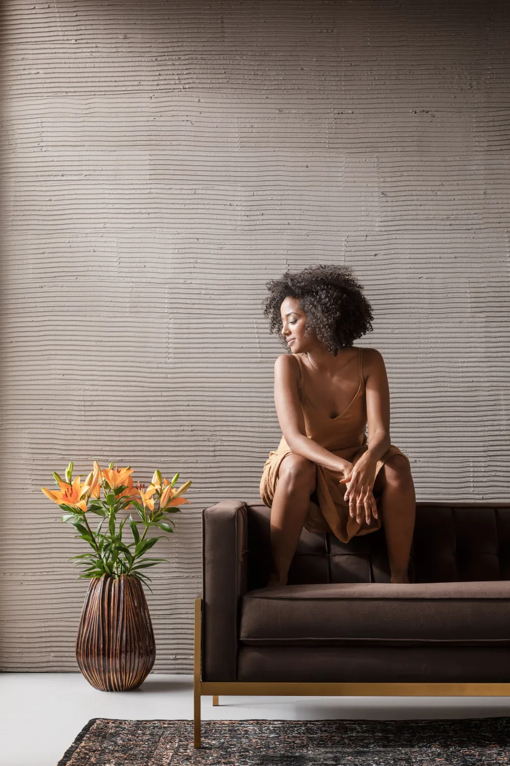 KARE Design Sohvat*Loft Sohva 3-istuttava, Ruskea