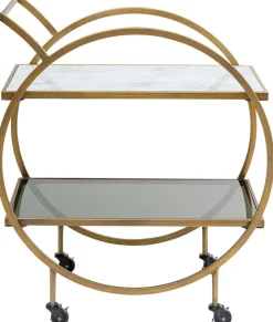 KARE Design Baarit*Loft Tarjoiluvaunu, Messinki