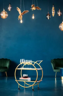 KARE Design Baarit*Loft Tarjoiluvaunu, Messinki