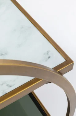 KARE Design Baarit*Loft Tarjoiluvaunu, Messinki