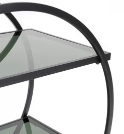 KARE Design Baarit*Loft Tarjoiluvaunu, Musta