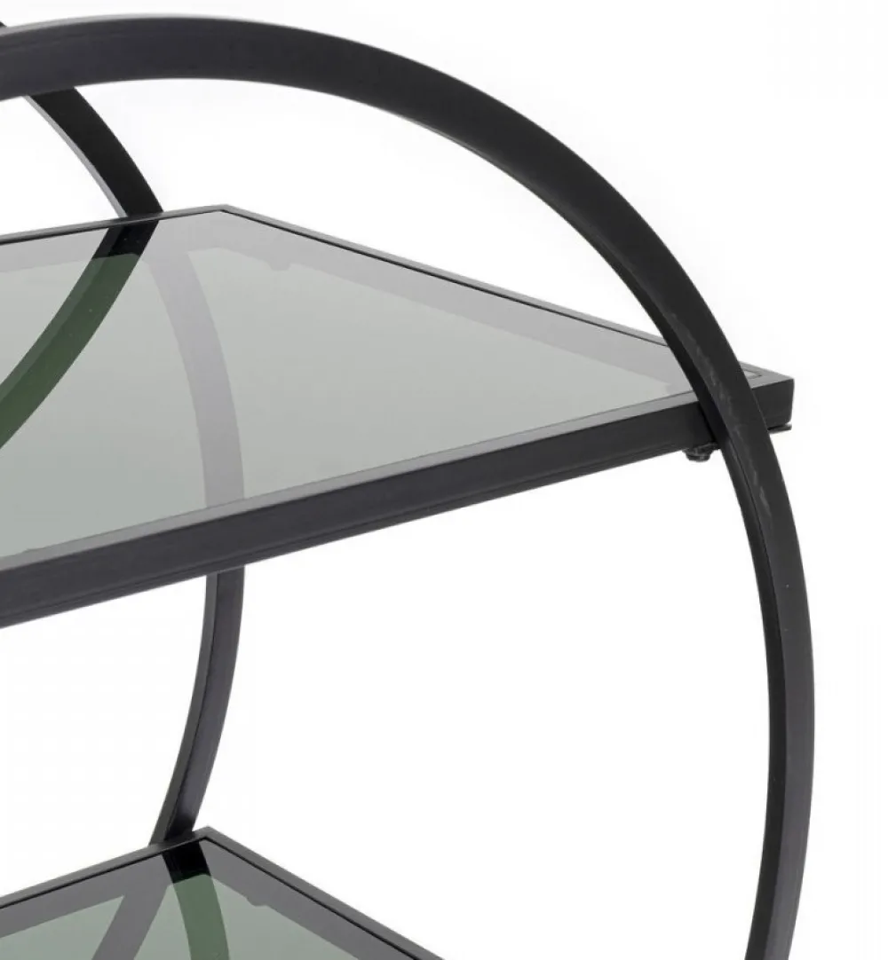 KARE Design Baarit*Loft Tarjoiluvaunu, Musta