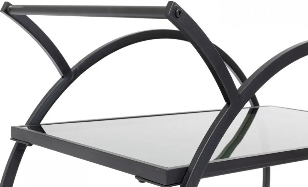 KARE Design Baarit*Loft Tarjoiluvaunu, Musta