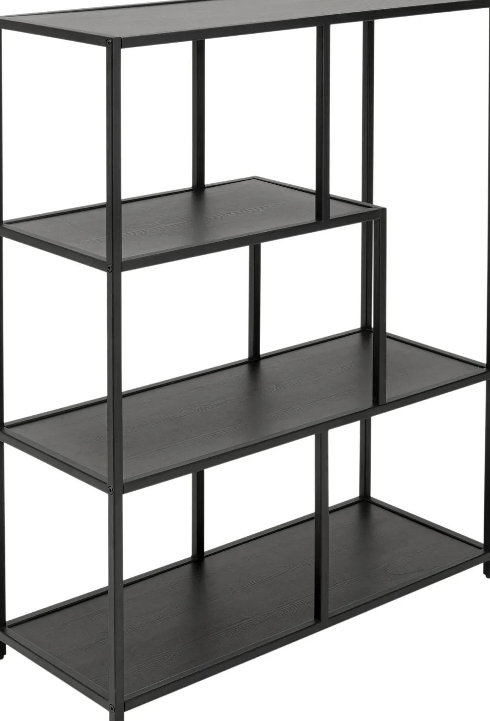 KARE Design Hyllyt*Loftie Black Hylly Musta 77x100cm