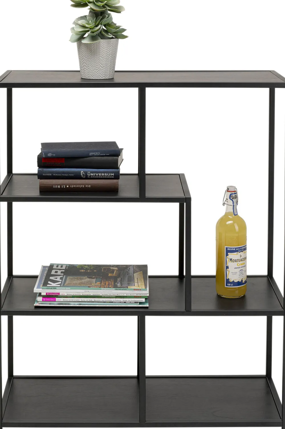 KARE Design Hyllyt*Loftie Black Hylly Musta 77x100cm