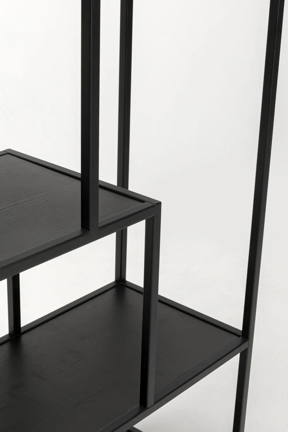 KARE Design Hyllyt*Loftie Black Hylly Musta 77x100cm