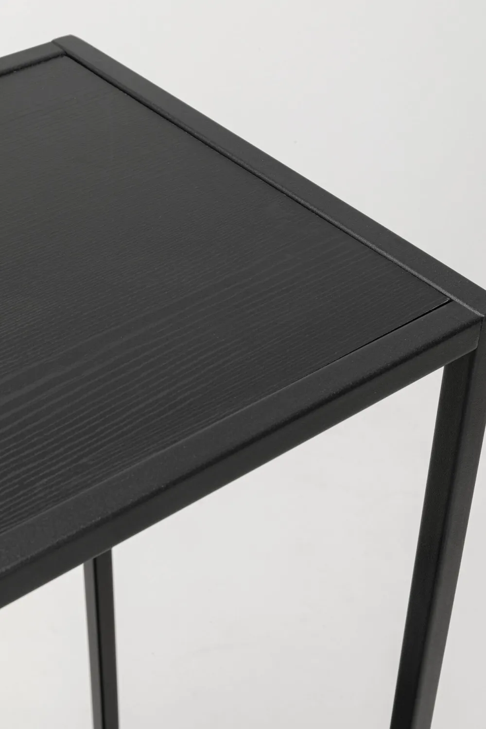 KARE Design Hyllyt*Loftie Black Hylly Musta 77x100cm