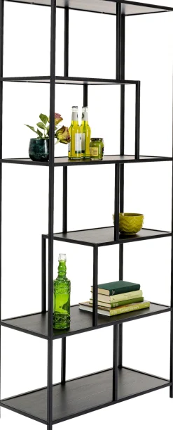 KARE Design Hyllyt*Loftie Hylly, Musta 77x185cm