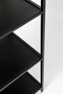 KARE Design Hyllyt*Loftie Hylly, Musta 77x185cm