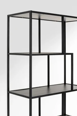 KARE Design Hyllyt*Loftie Hylly, Musta 77x185cm