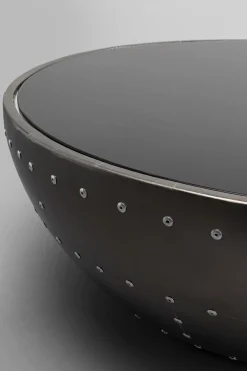 KARE Design Sohvapöydät*Lounge Black Graphit Sohvapöytä Musta Ø83cm