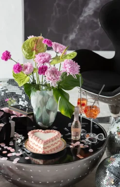 KARE Design Sohvapöydät*Lounge Black Graphit Sohvapöytä Musta Ø83cm