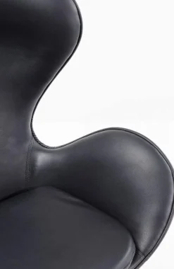 KARE Design Nojatuolit*Lounge Kääntyvä Nojatuoli, Musta/pähkinä