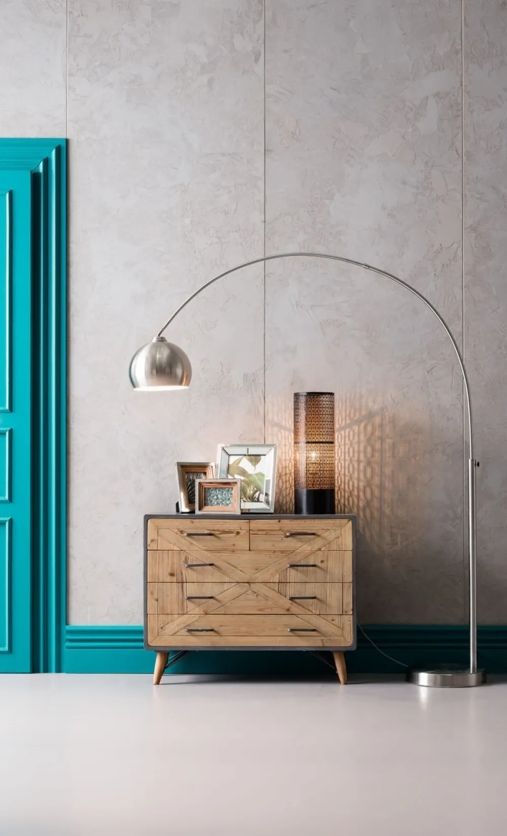 KARE Design Lattiavalaisimet*Lounge Satin Small Deal Econo Lattiavalaisin