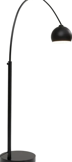 KARE Design Lattiavalaisimet|Olohuone*Lounge Small Deal Eco Lattiavalaisin Matta Musta 175cm