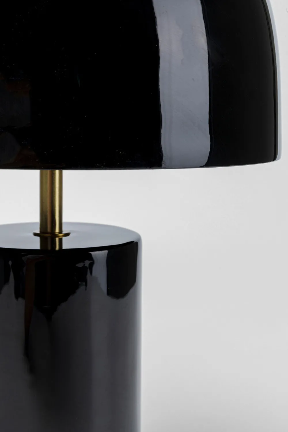 KARE Design Pöytävalaisimet*Loungy Pöytävalaisin Musta 38cm