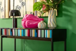 KARE Design Pöytävalaisimet*Loungy Pöytävalaisin Musta 38cm