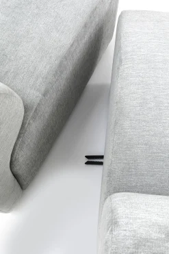 KARE Design Moduulisohvat*Lucca Keskimoduuli, Harmaa 76cm