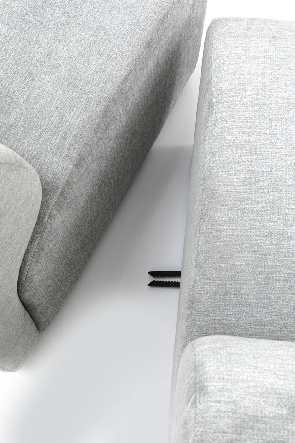 KARE Design Moduulisohvat*Lucca Keskimoduuli, Harmaa 76cm