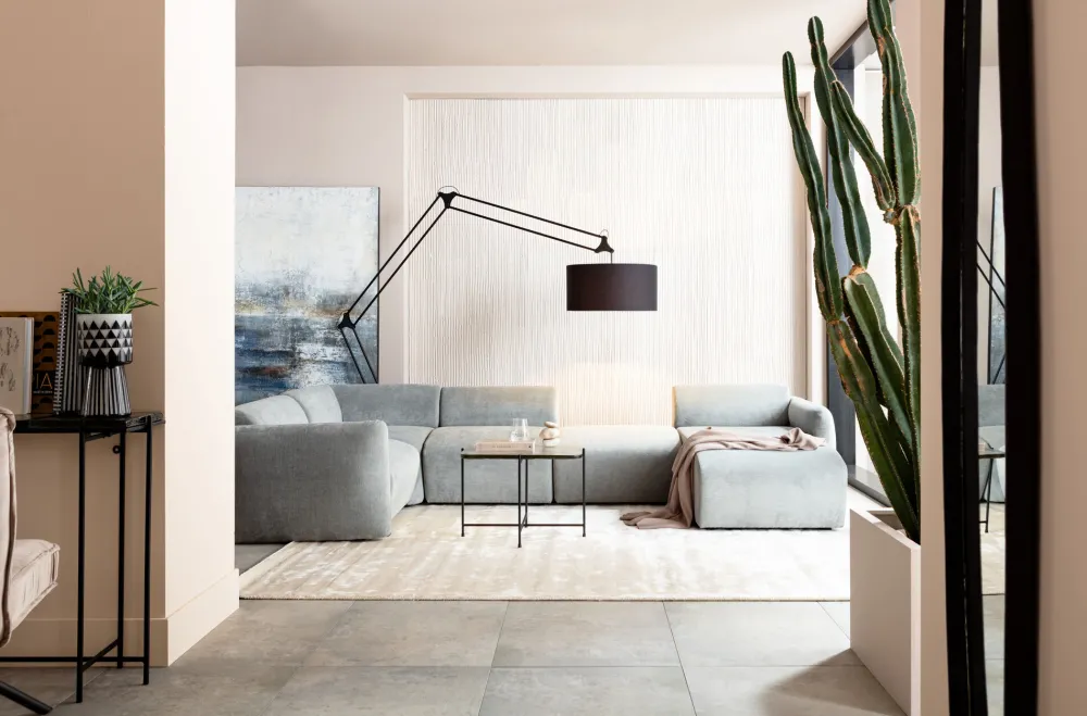 KARE Design Moduulisohvat*Lucca Keskimoduuli, Harmaa 76cm