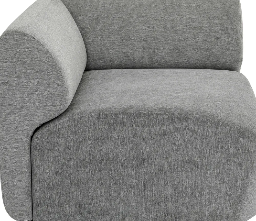 KARE Design Olohuone|Moduulisohvat*Lucca Kulmamoduuli, Harmaa 86cm