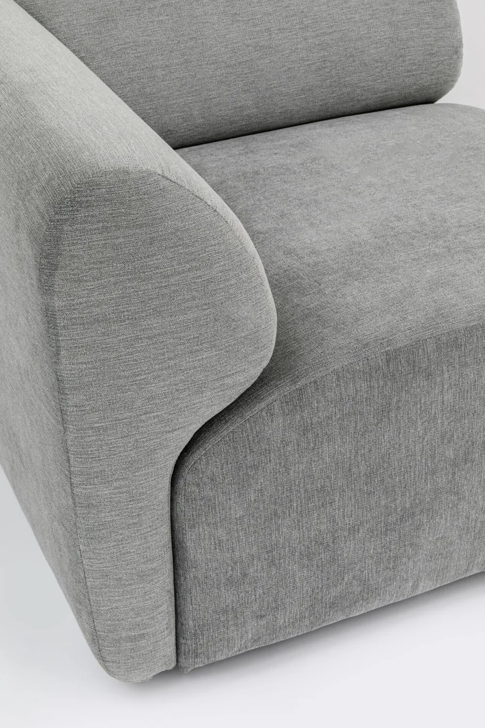 KARE Design Olohuone|Moduulisohvat*Lucca Kulmamoduuli, Harmaa 86cm