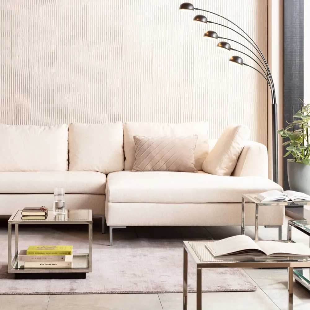 KARE Design Sohvapöydät|Olohuone*Luigi Sohvapöytä, Hopea (4/Setti)