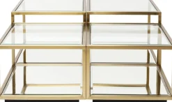 KARE Design Sohvapöydät|Olohuone*Luigi Sohvapöytä, Kulta (4/Setti)