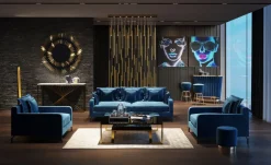 KARE Design Nojatuolit*Lullaby Nojatuoii, Sininen