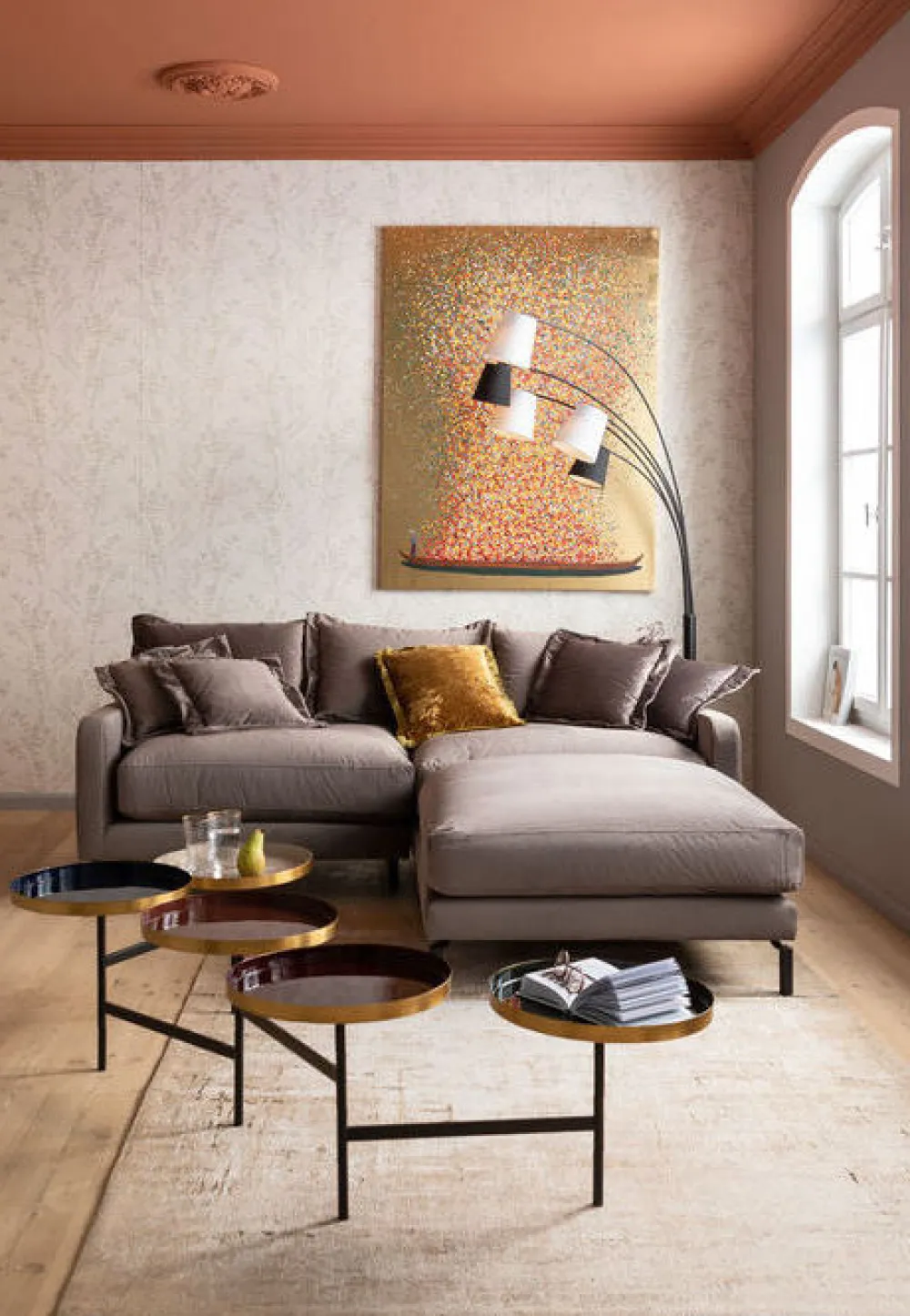 KARE Design Sohvat|Olohuone*Lullaby Sohva 2-istuttava, Taupe