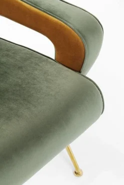 KARE Design Nojatuolit*Luna High Nojatuoli, Vihreä