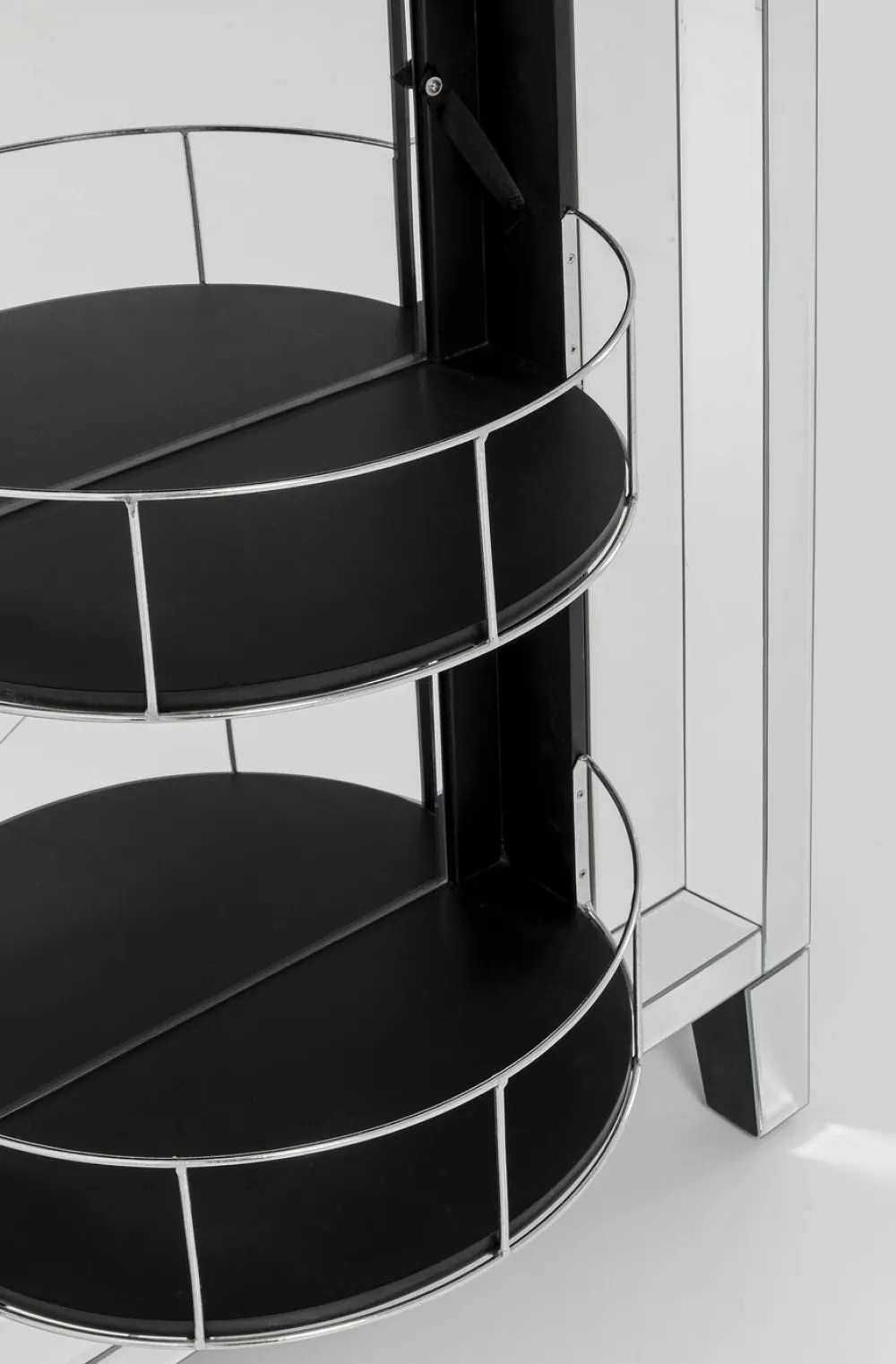 KARE Design Baarit*Luxury High Class Baarikaappi, Kaappi - Lasia, 84x152cm