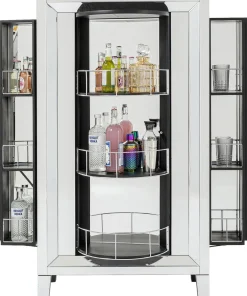 KARE Design Baarit*Luxury High Class Baarikaappi, Kaappi - Lasia, 84x152cm