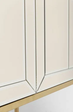 KARE Design Baarit*Luxury Pearl Baarikaappi 89x181cm, Peililasia