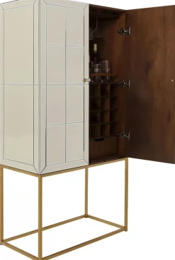 KARE Design Baarit*Luxury Pearl Baarikaappi 89x181cm, Peililasia